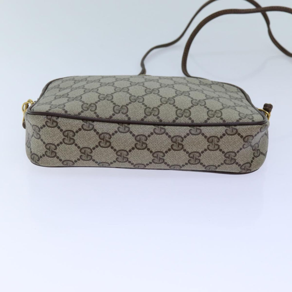 GUCCI GG Supreme Shoulder Bag PVC Beige 97 02 068 72620