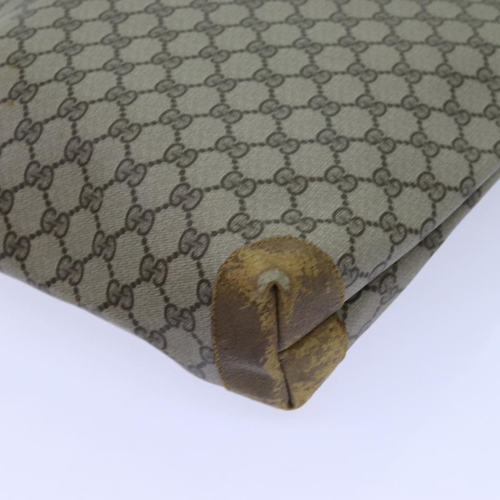 GUCCI GG Canvas Tote Bag PVC Beige 72633