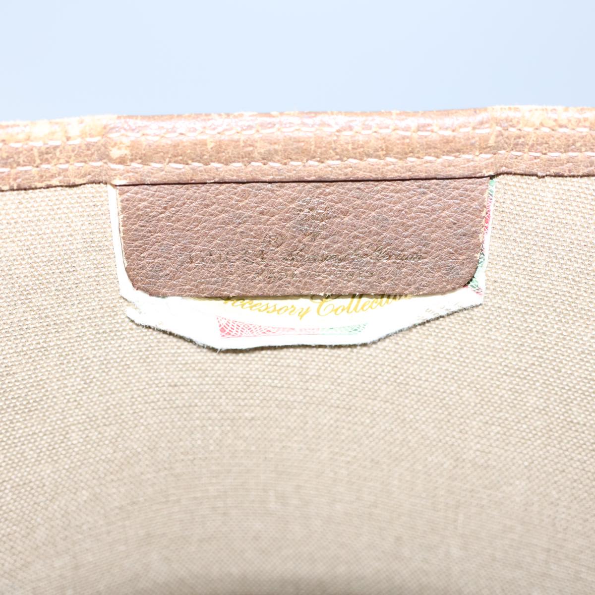 GUCCI GG Supreme Web Sherry Line Tote Bag PVC Beige Red 39 02 003 72637