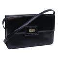 GUCCI Shoulder Bag Leather Black 72713