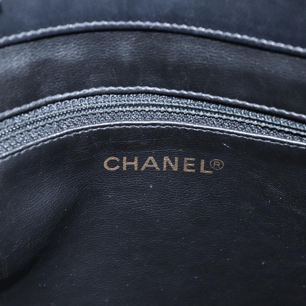 CHANEL COCO Mark Chain Shoulder Bag Lamb Skin Black CC 72768