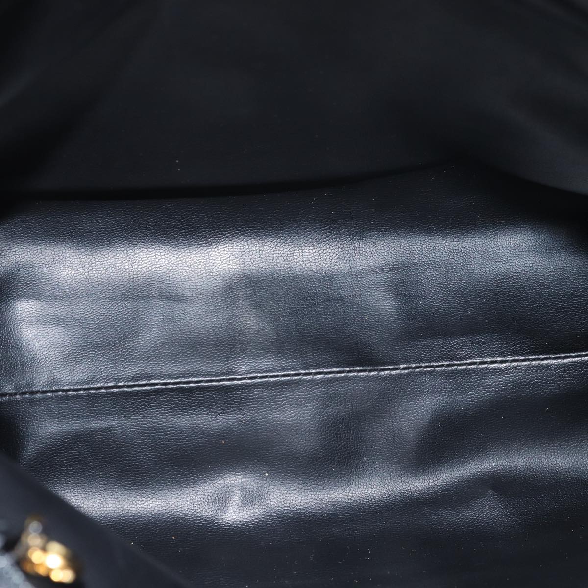 CHANEL COCO Mark Chain Shoulder Bag Lamb Skin Black CC 72768