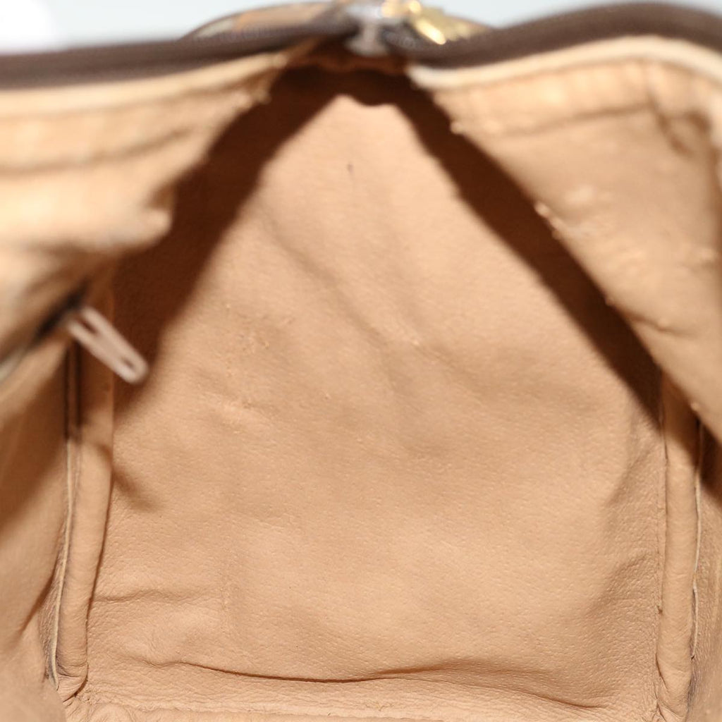 GUCCI GG Canvas Web Sherry Line Boston Bag PVC Beige Green Red 72785