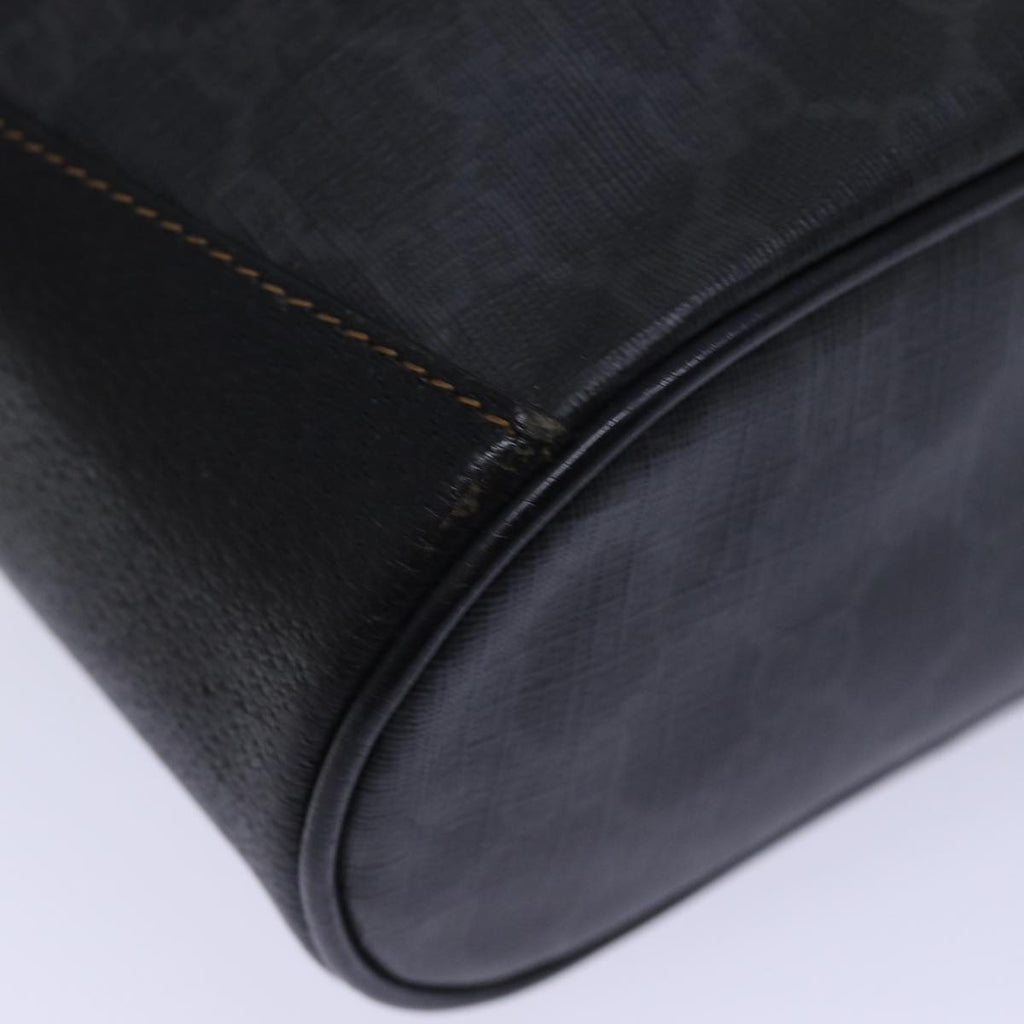 GUCCI GG Canvas Web Sherry Line Shoulder Bag PVC Black Green Red 72789