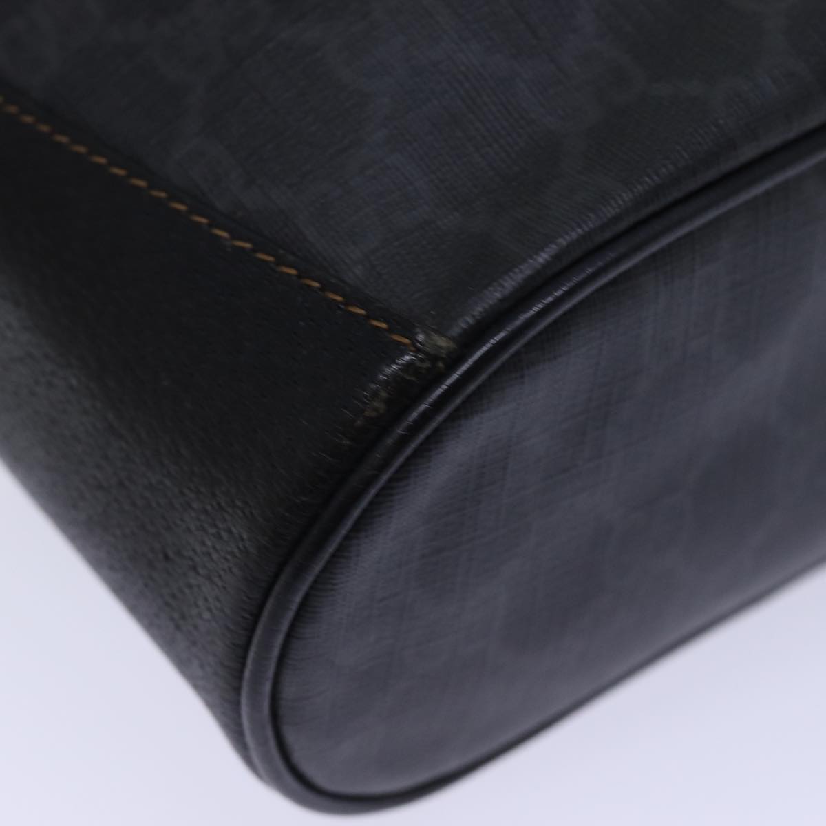 GUCCI GG Canvas Web Sherry Line Shoulder Bag PVC Black Green Red 72789