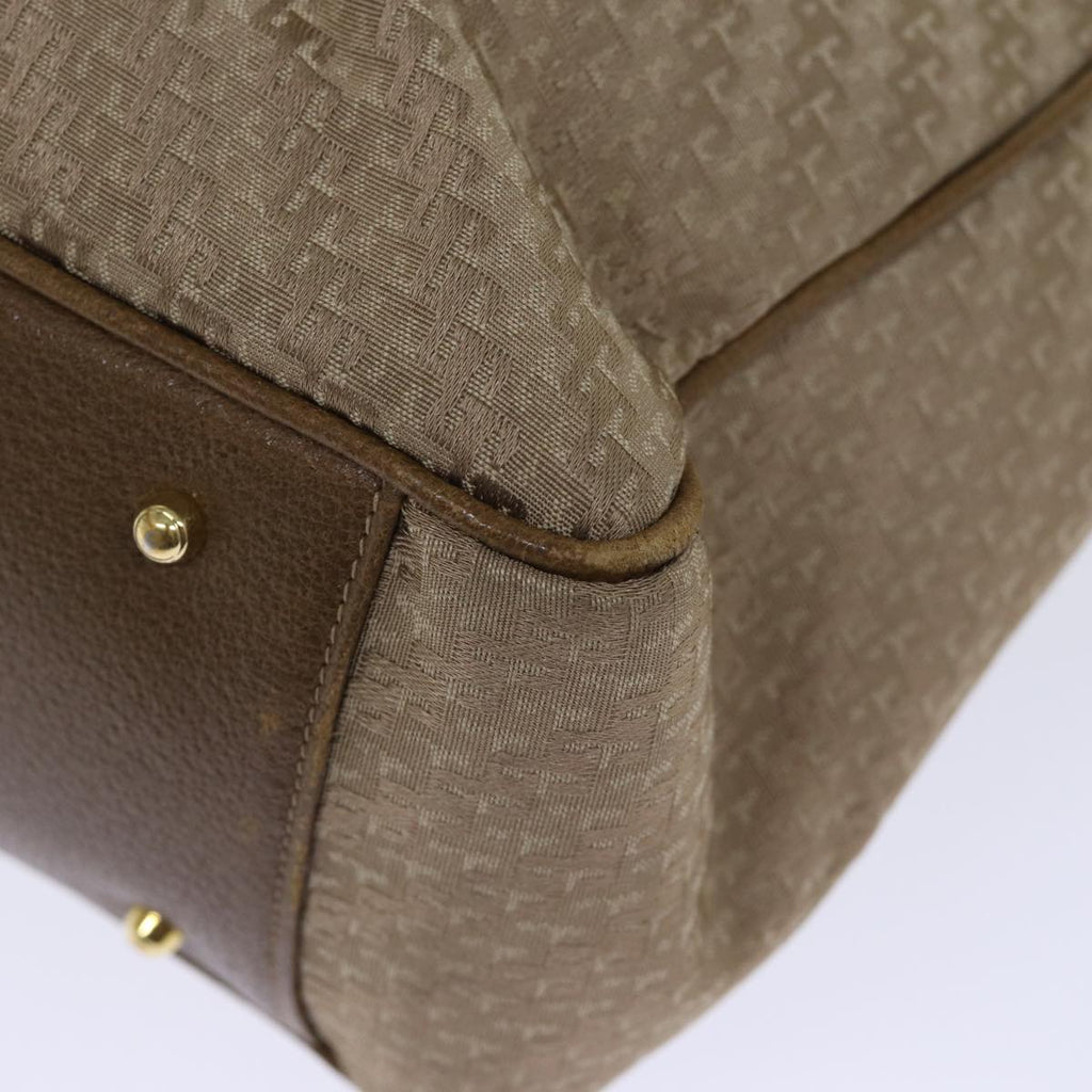 GUCCI Tote Bag Canvas Beige Brown 72800