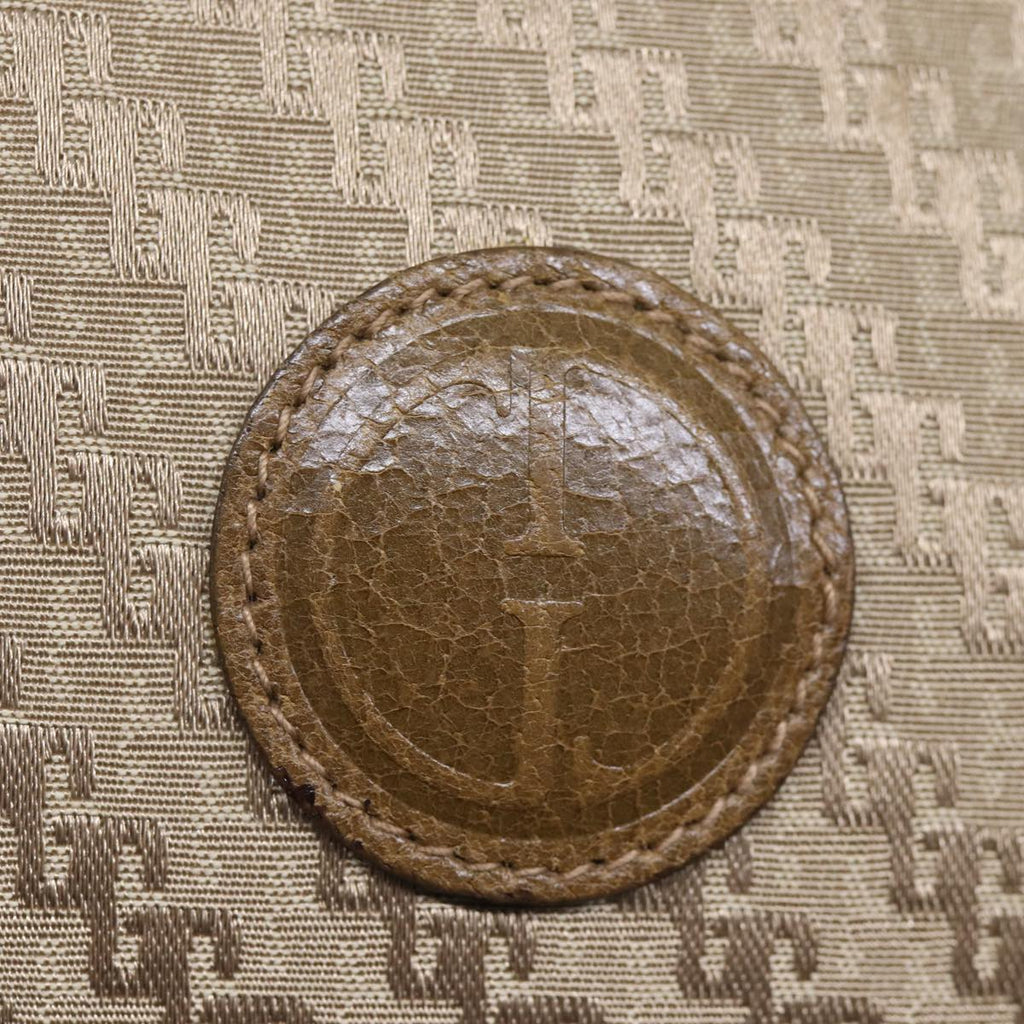 GUCCI Tote Bag Canvas Beige Brown 72800