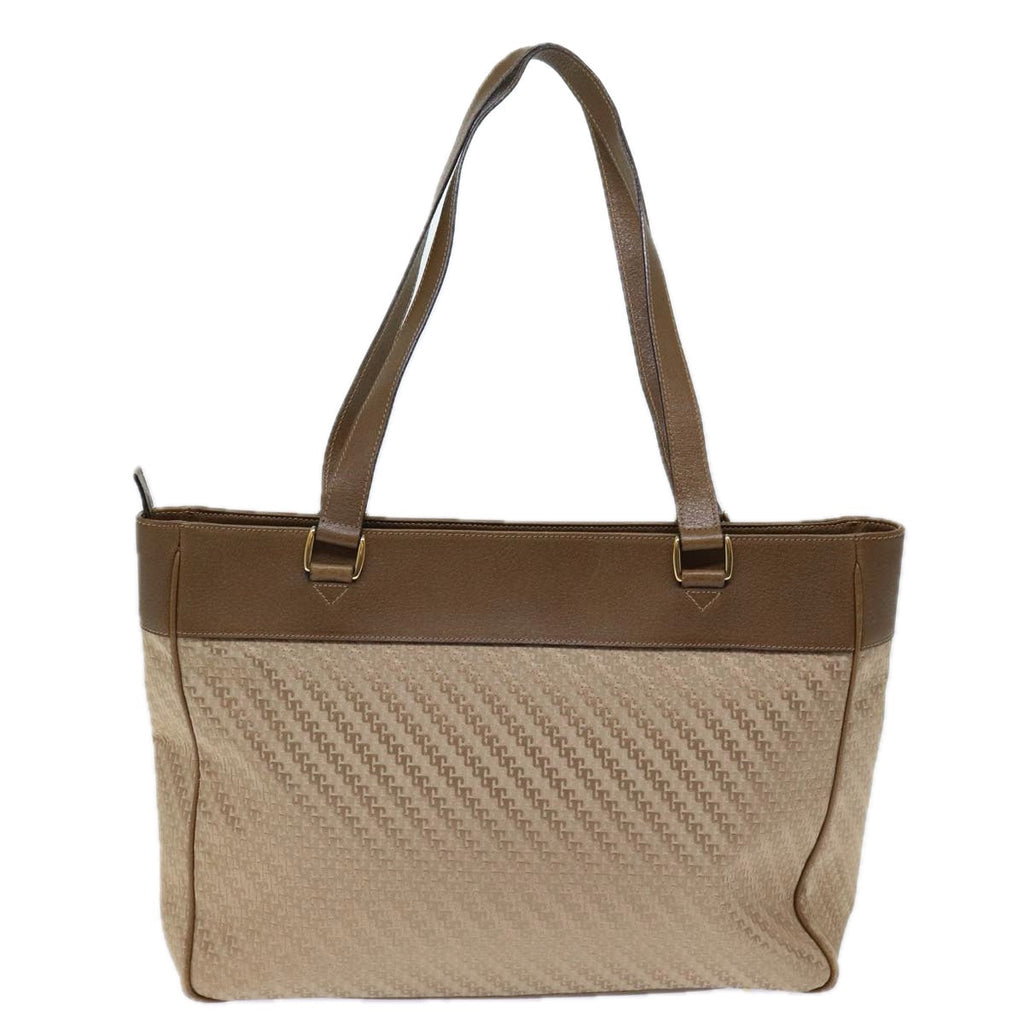 GUCCI Tote Bag Canvas Beige Brown 72800