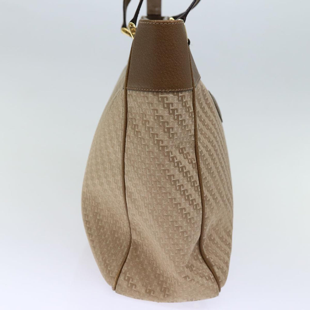 GUCCI Tote Bag Canvas Beige Brown 72800