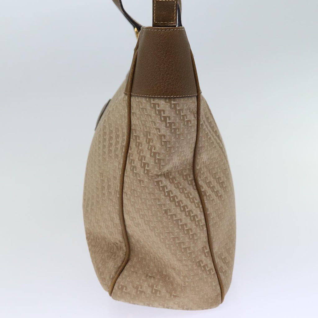 GUCCI Tote Bag Canvas Beige Brown 72800