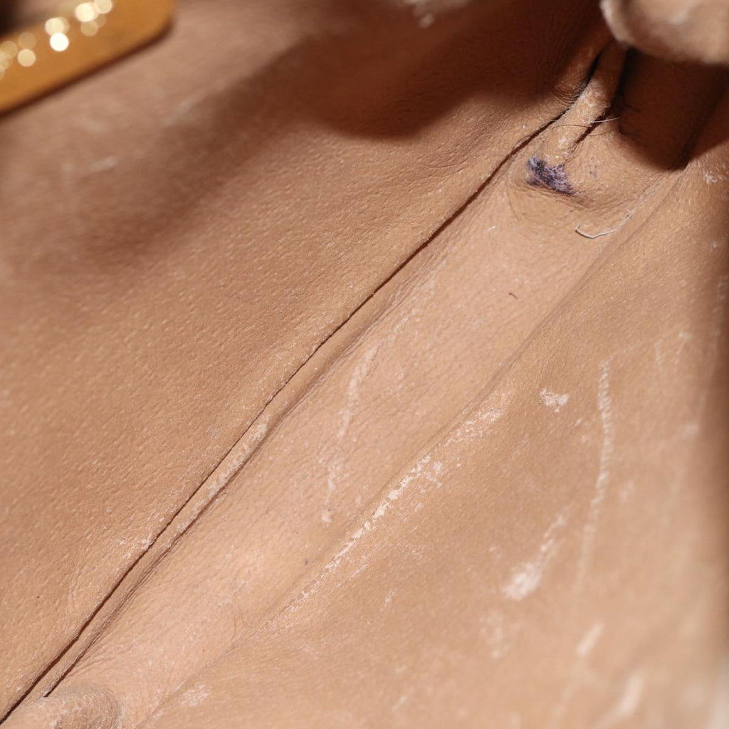 GUCCI GG PLUS Canvas Shoulder Bag PVC Beige 72812