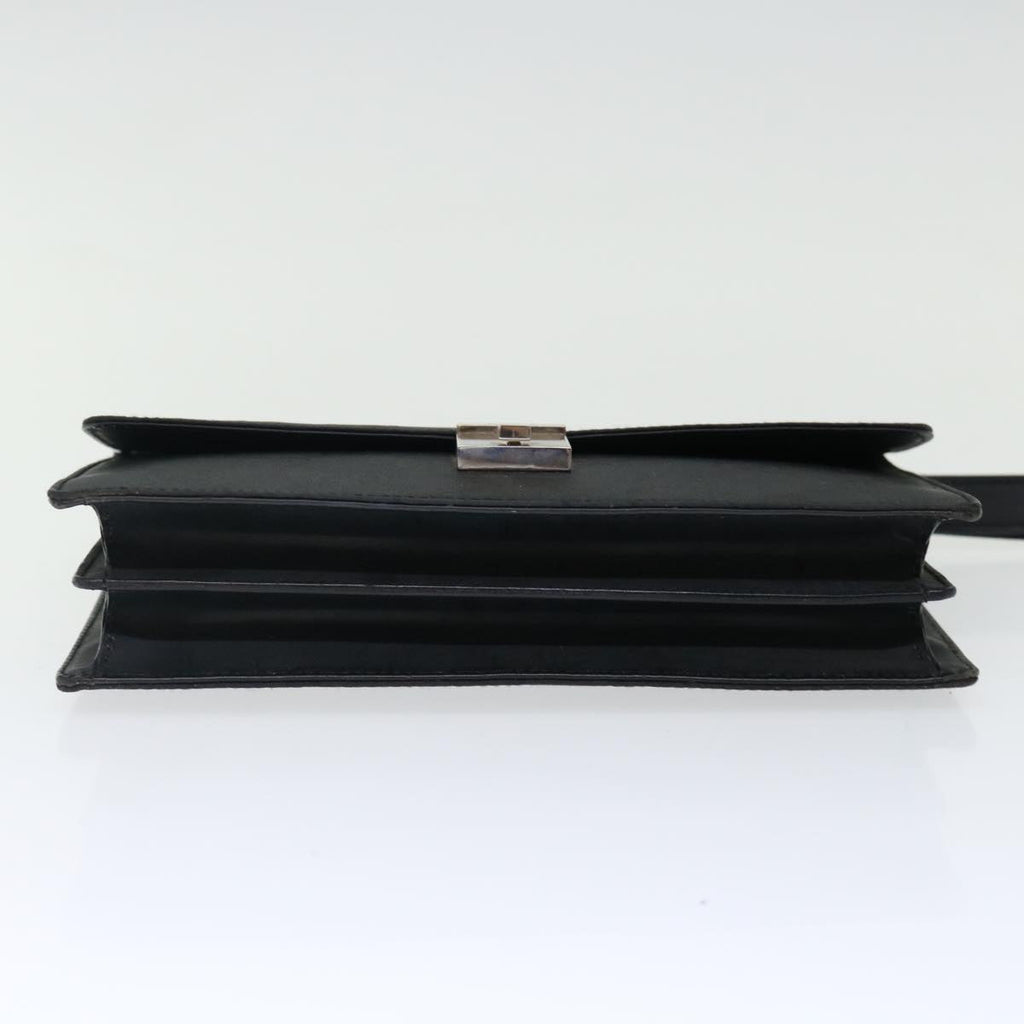 GUCCI GG Canvas Clutch Bag Nylon Black 72813