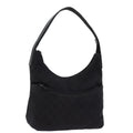 GUCCI GG Canvas Shoulder Bag Outlet Black 105649 72837