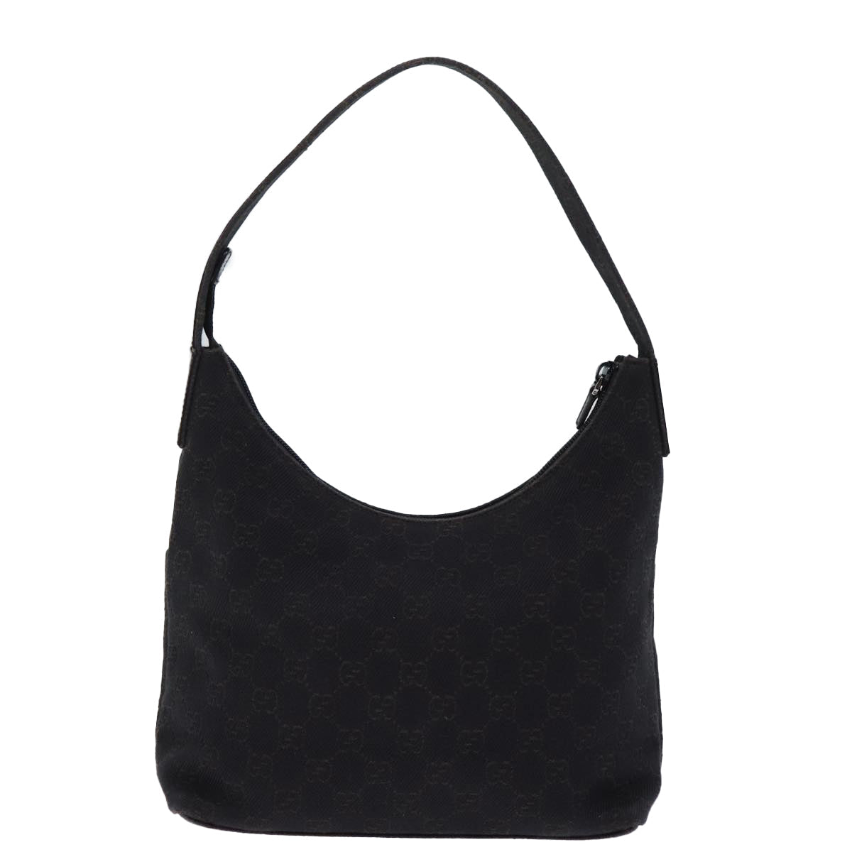 GUCCI GG Canvas Shoulder Bag Outlet Black 105649 72837