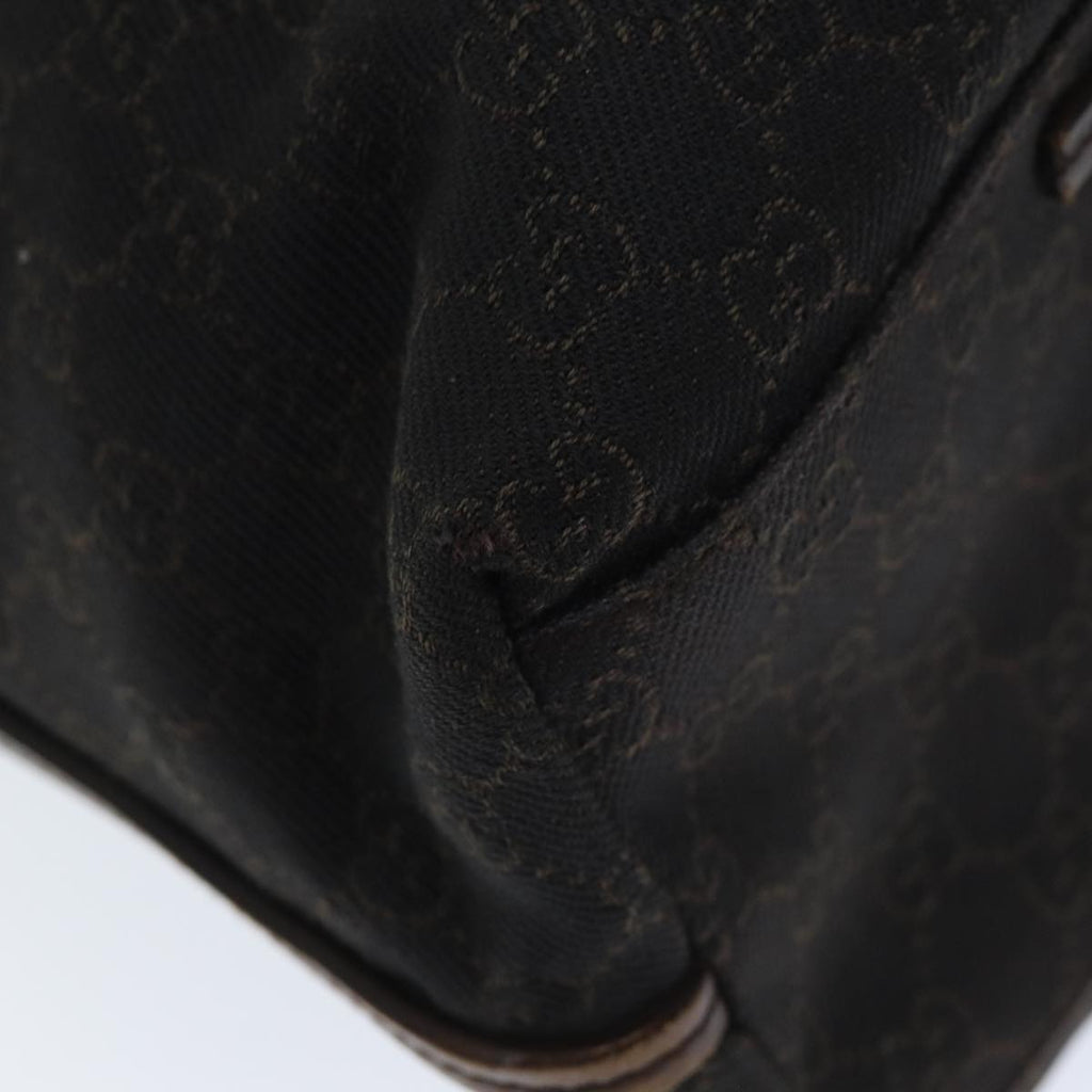 GUCCI GG Canvas Shoulder Bag Brown 101340 72839