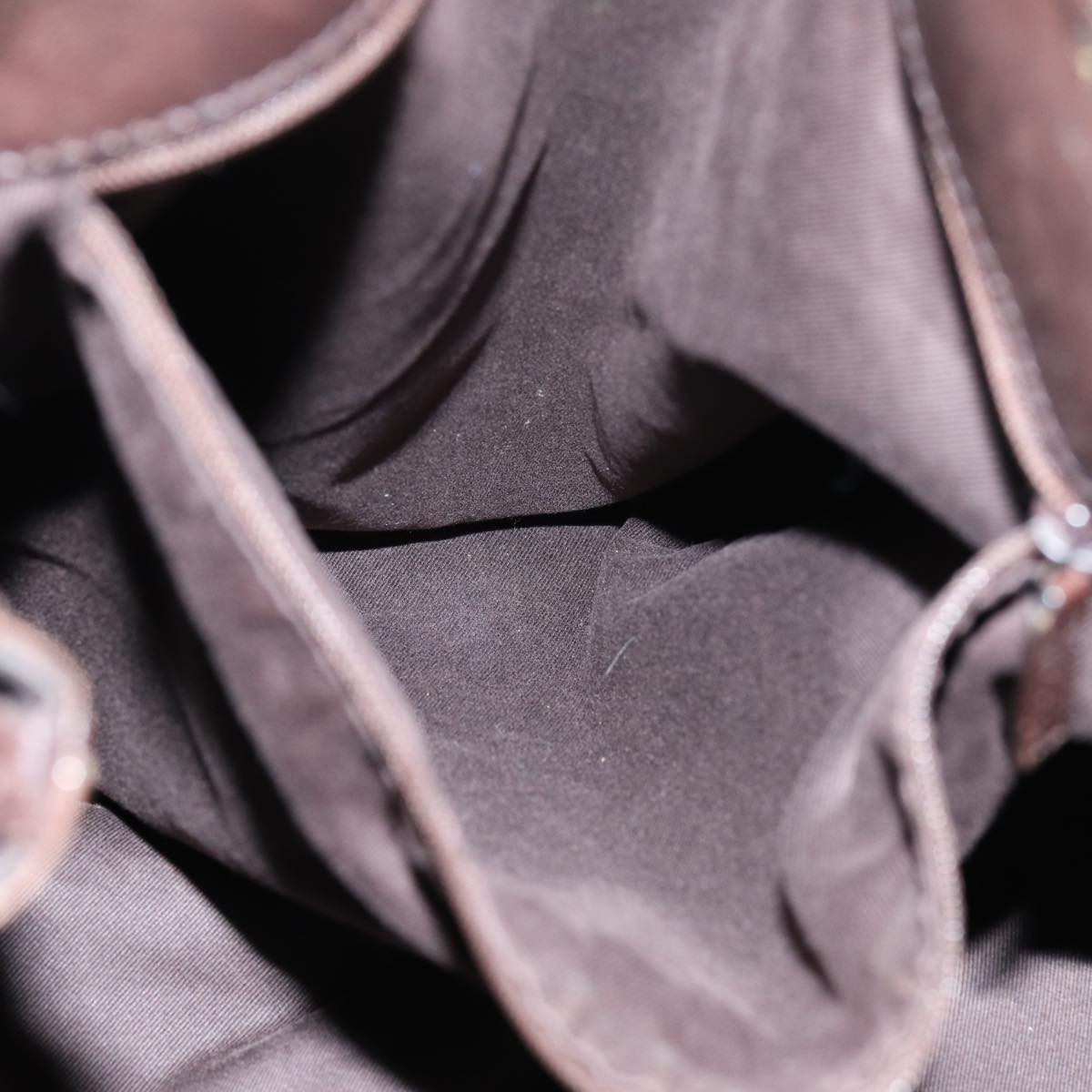 GUCCI GG Canvas Shoulder Bag Brown 101340 72839