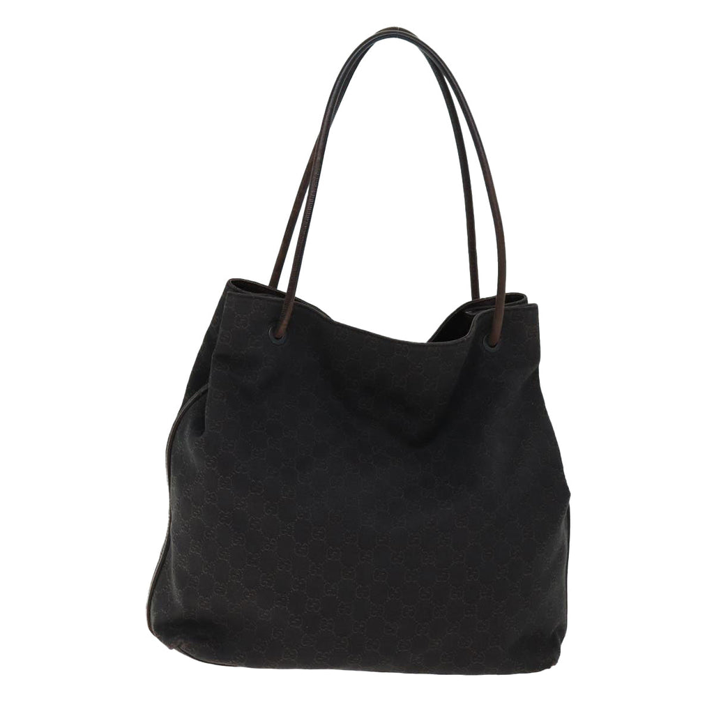 GUCCI GG Canvas Shoulder Bag Brown 101340 72839
