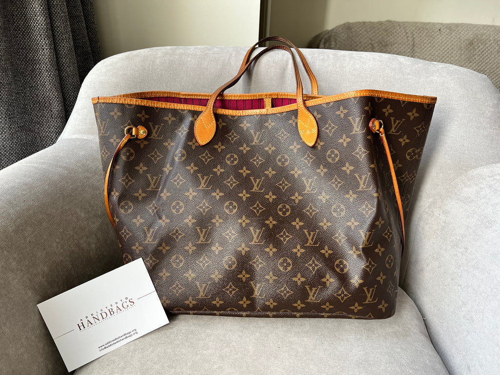 Louis Vuitton Neverfull GM Monogram Pivoine Interior (RRP £1,460)