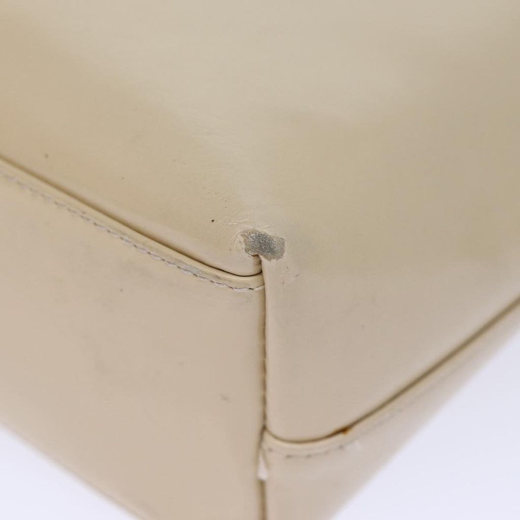 GUCCI Hand Bag Patent leather Beige 72962