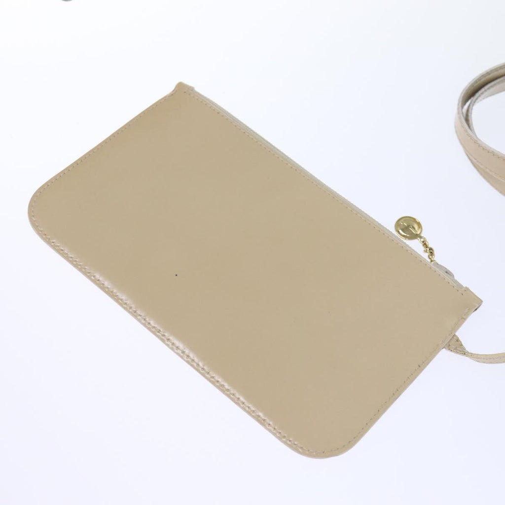 GUCCI Hand Bag Patent leather Beige 72962