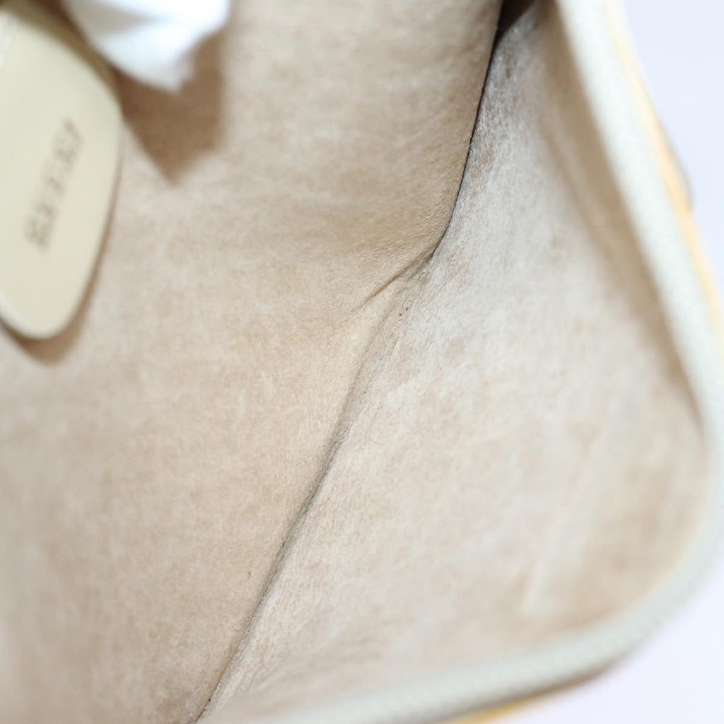 GUCCI Hand Bag Patent leather Beige 72962
