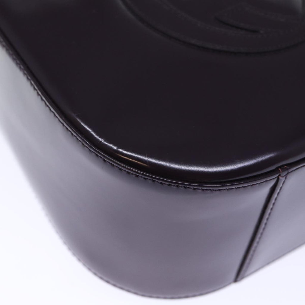 GUCCI Shoulder Bag Patent leather Purple 007 2046 0250 72963