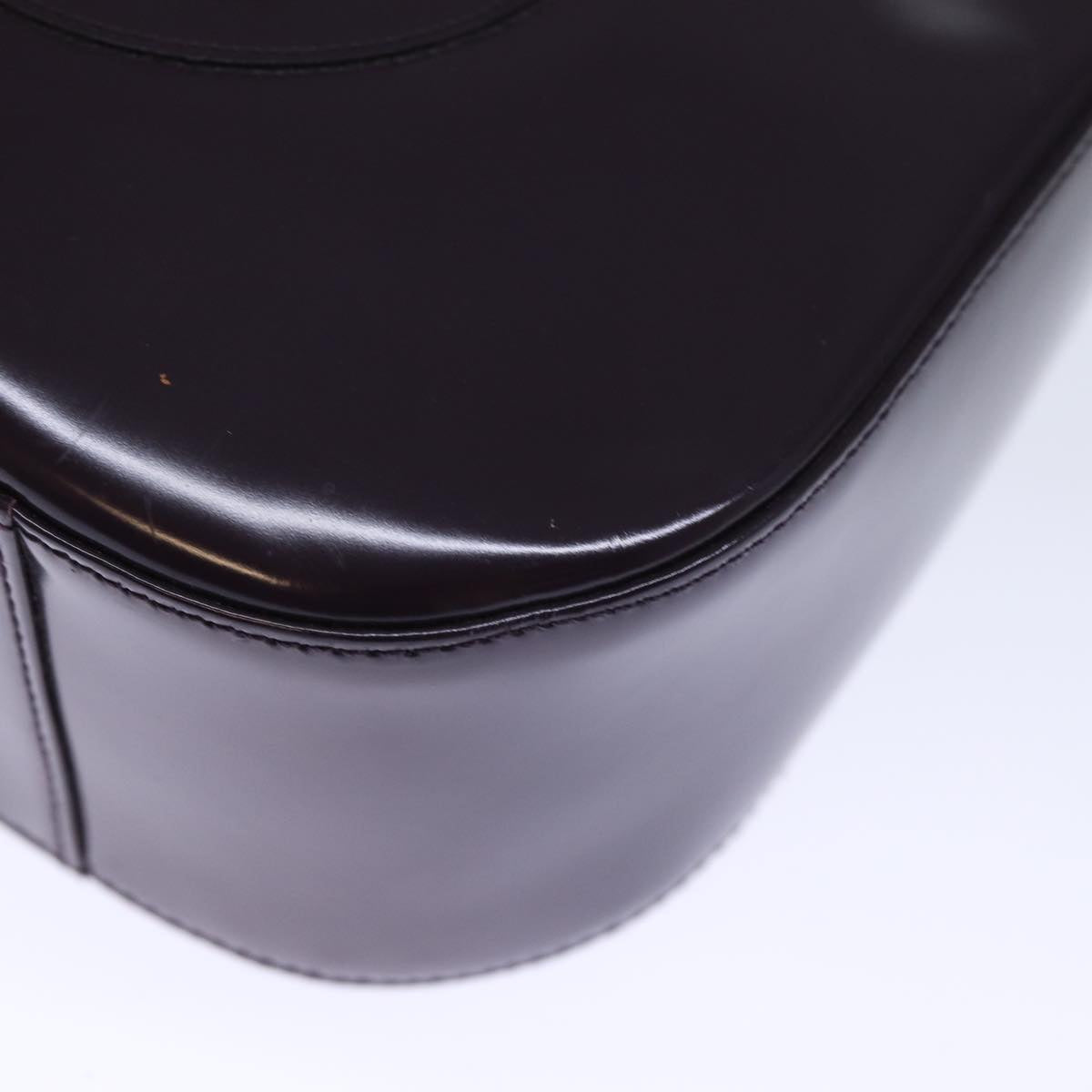 GUCCI Shoulder Bag Patent leather Purple 007 2046 0250 72963