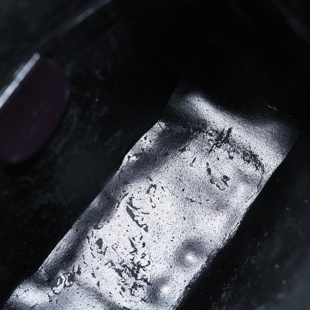 GUCCI Shoulder Bag Patent leather Purple 007 2046 0250 72963