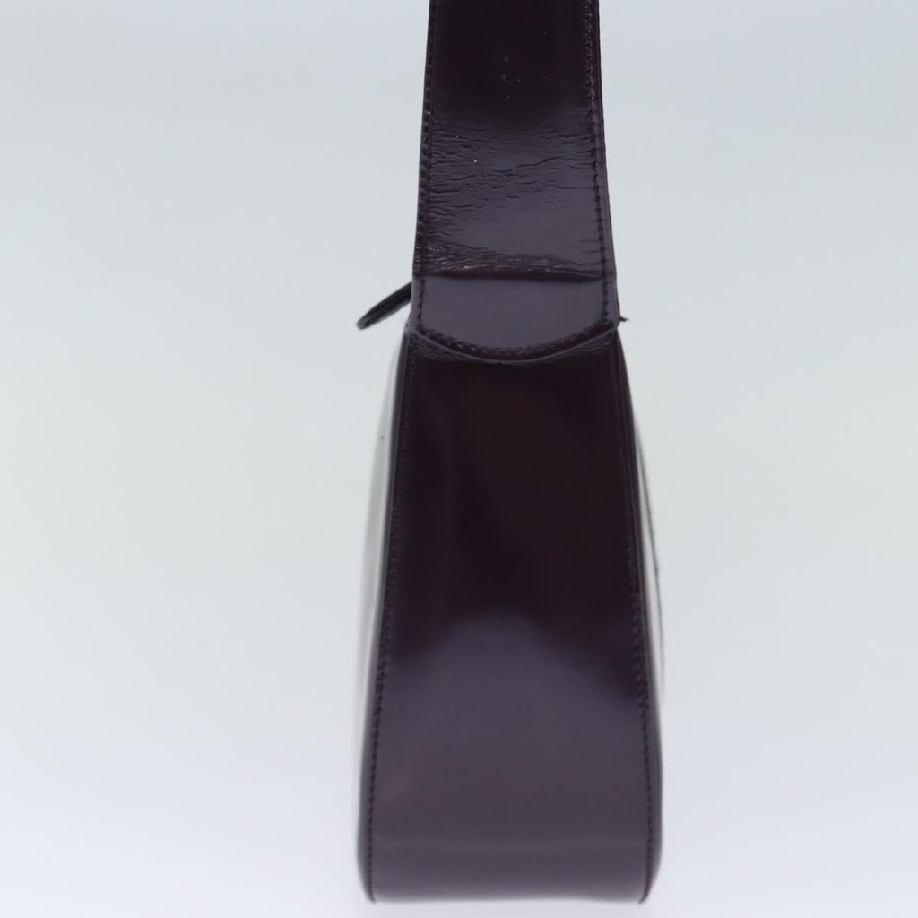 GUCCI Shoulder Bag Patent leather Purple 007 2046 0250 72963