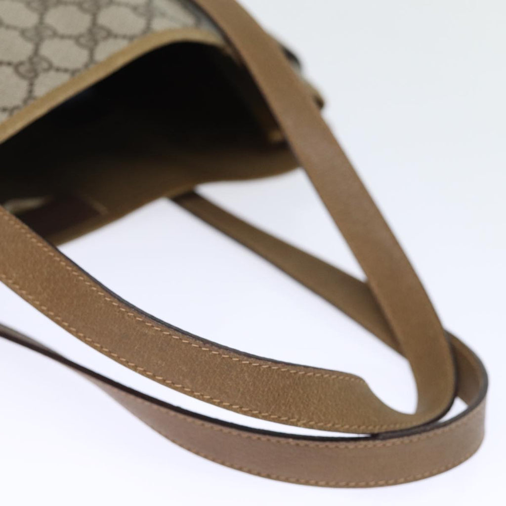 GUCCI GG Canvas Tote Bag PVC Beige 72966