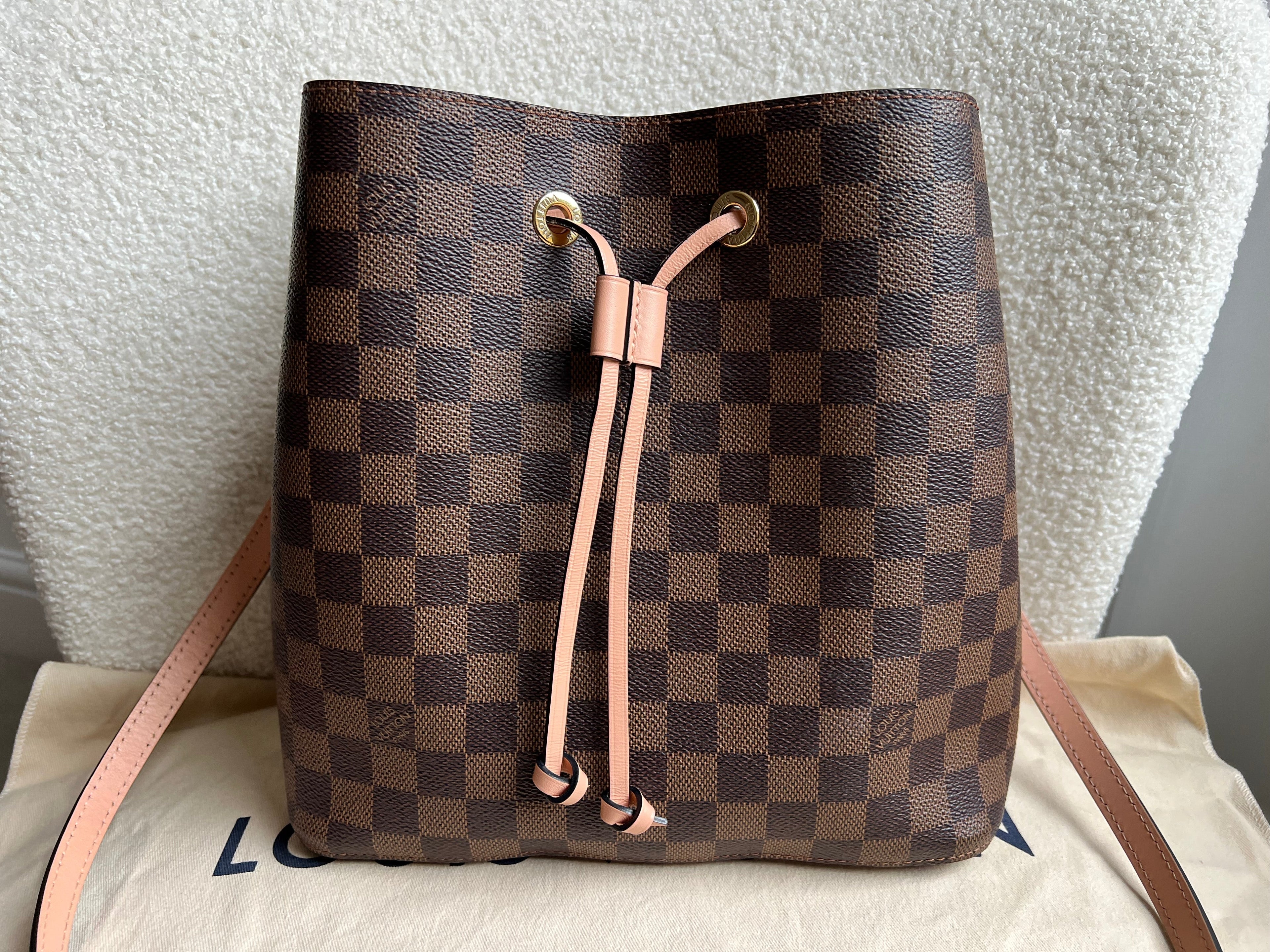 Louis Vuitton Neo Noe Monogram Rose Poudre (RRP £1,560)