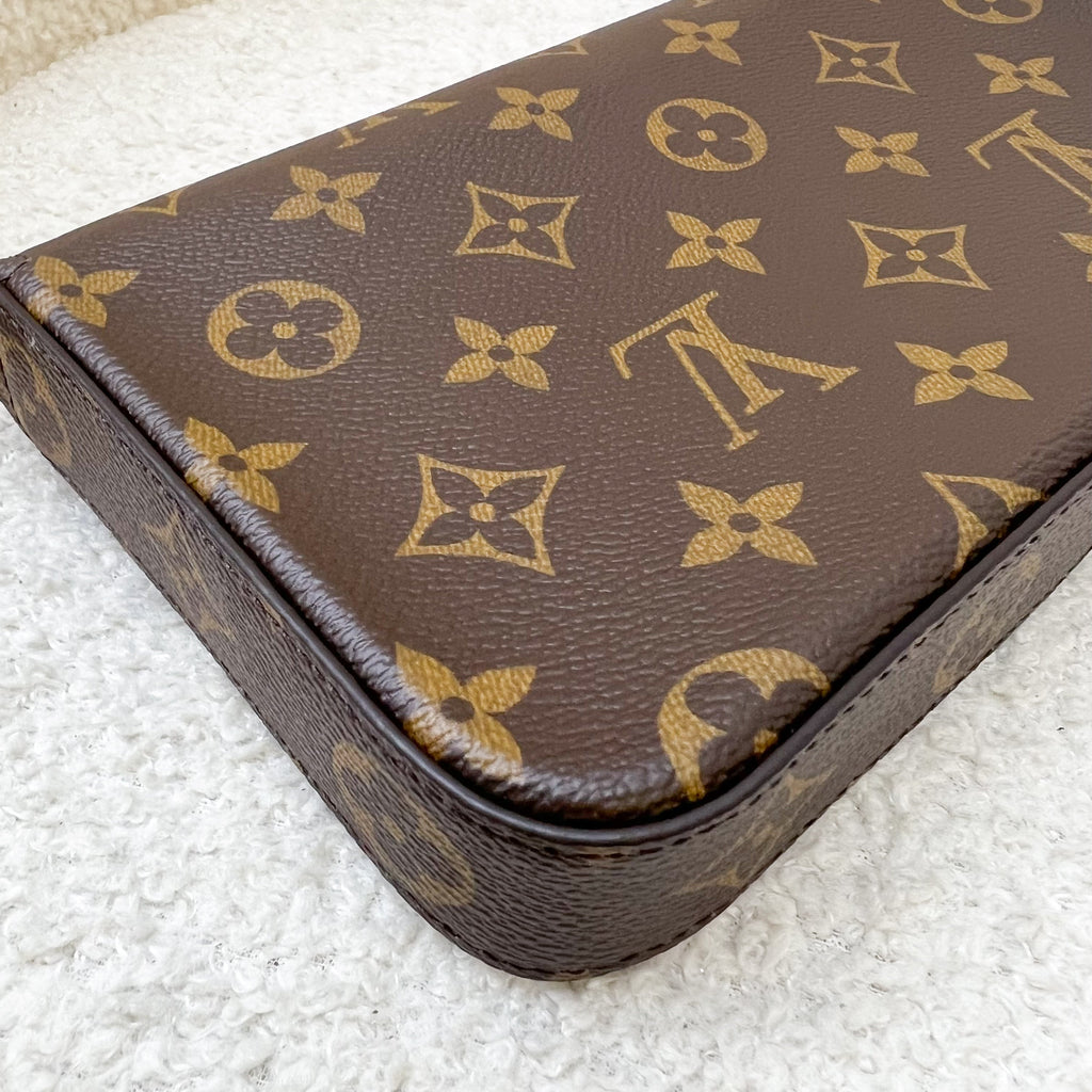 LV Felicie Pochette in Monogram Canvas and GHW