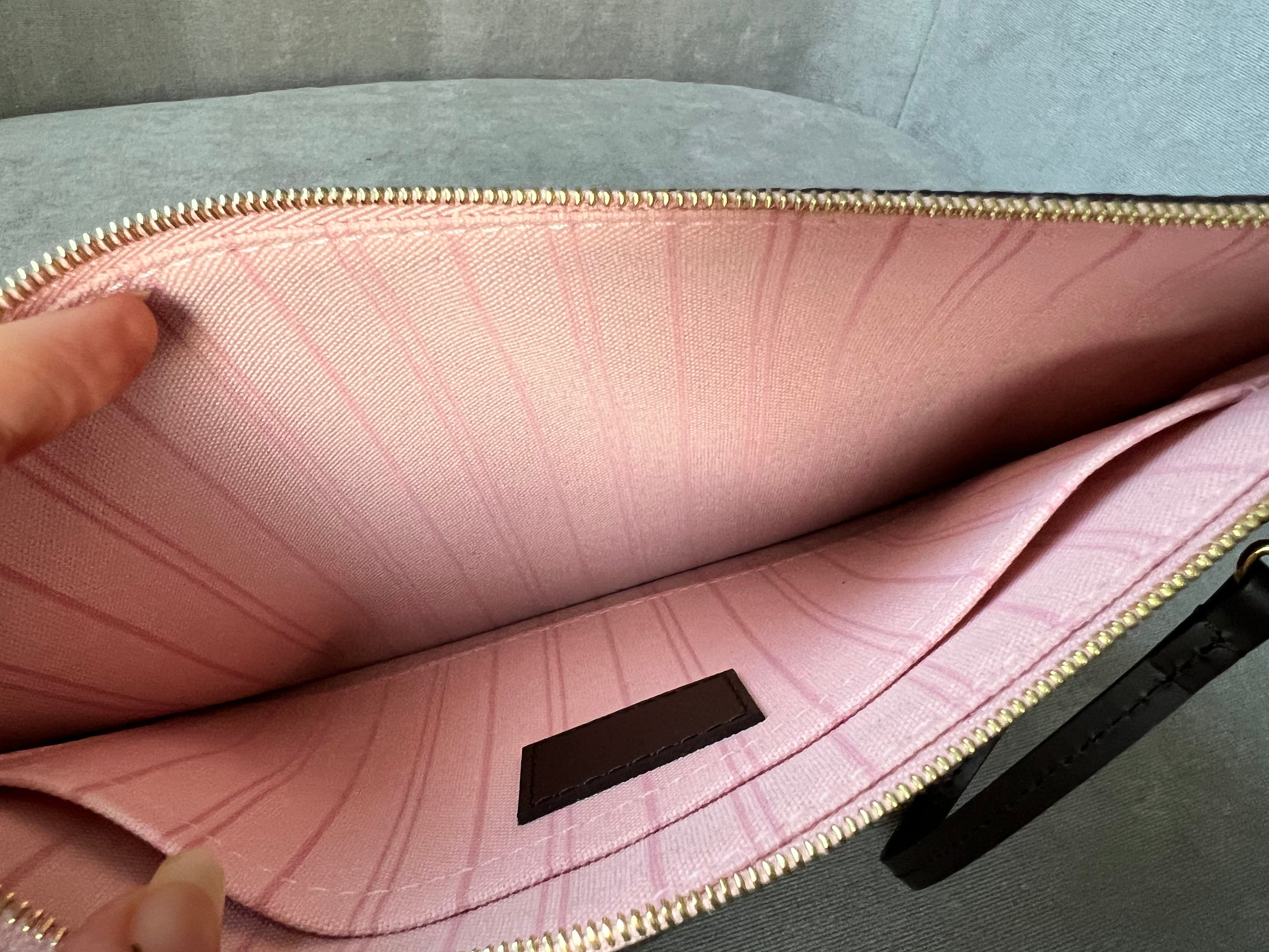 Louis Vuitton Pouch (from Neverfull MM) in Damier Ebene
