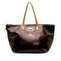Purple Louis Vuitton Monogram Vernis Bellevue GM Tote Bag