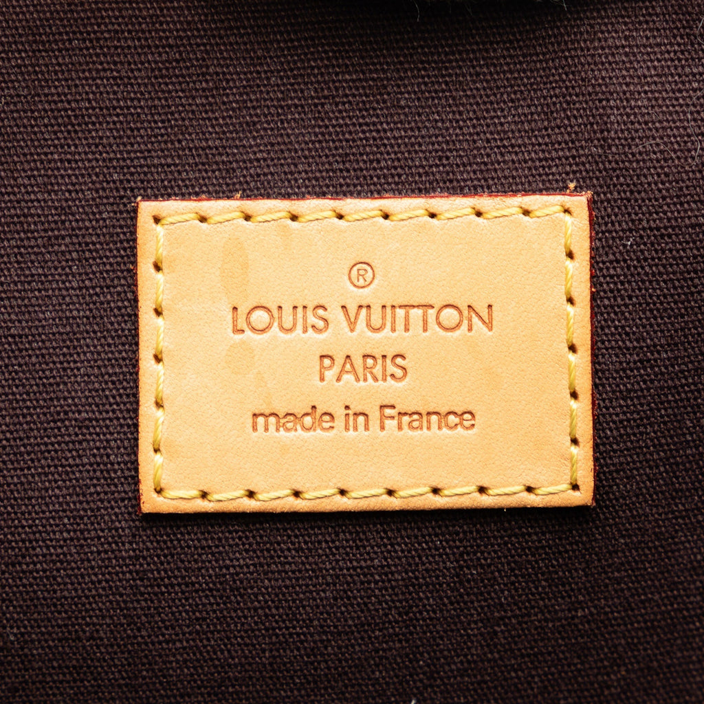 Purple Louis Vuitton Monogram Vernis Bellevue GM Tote Bag