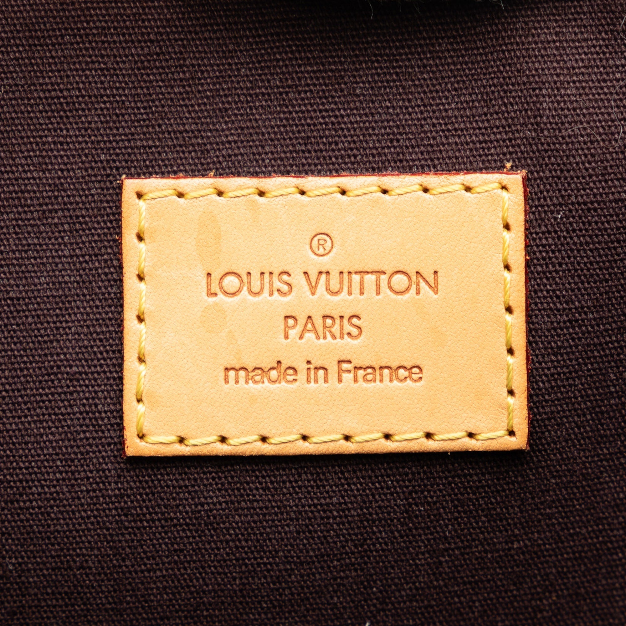 Purple Louis Vuitton Monogram Vernis Bellevue GM Tote Bag