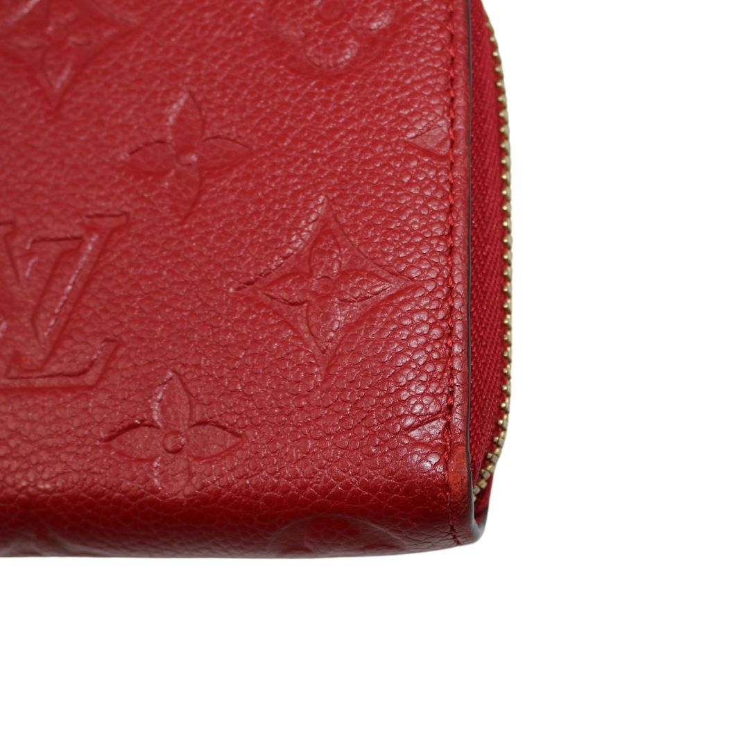 Louis Vuitton Zip Around Zippy Wallet Monogram Empreinte Leather