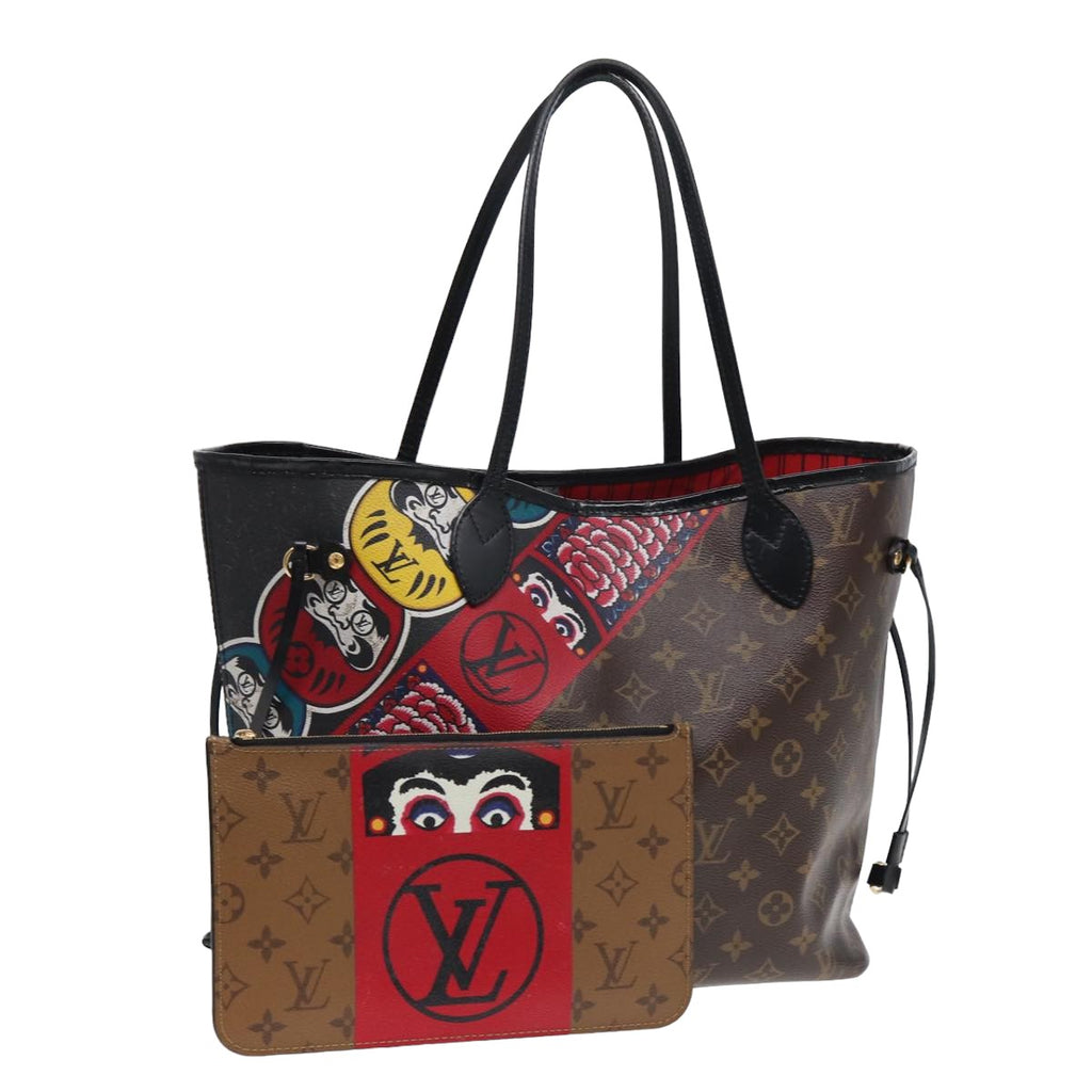 Louis Vuitton Neverfull Mm  Canvas Tote Bag