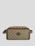 Toiletry Case With Interlocking G