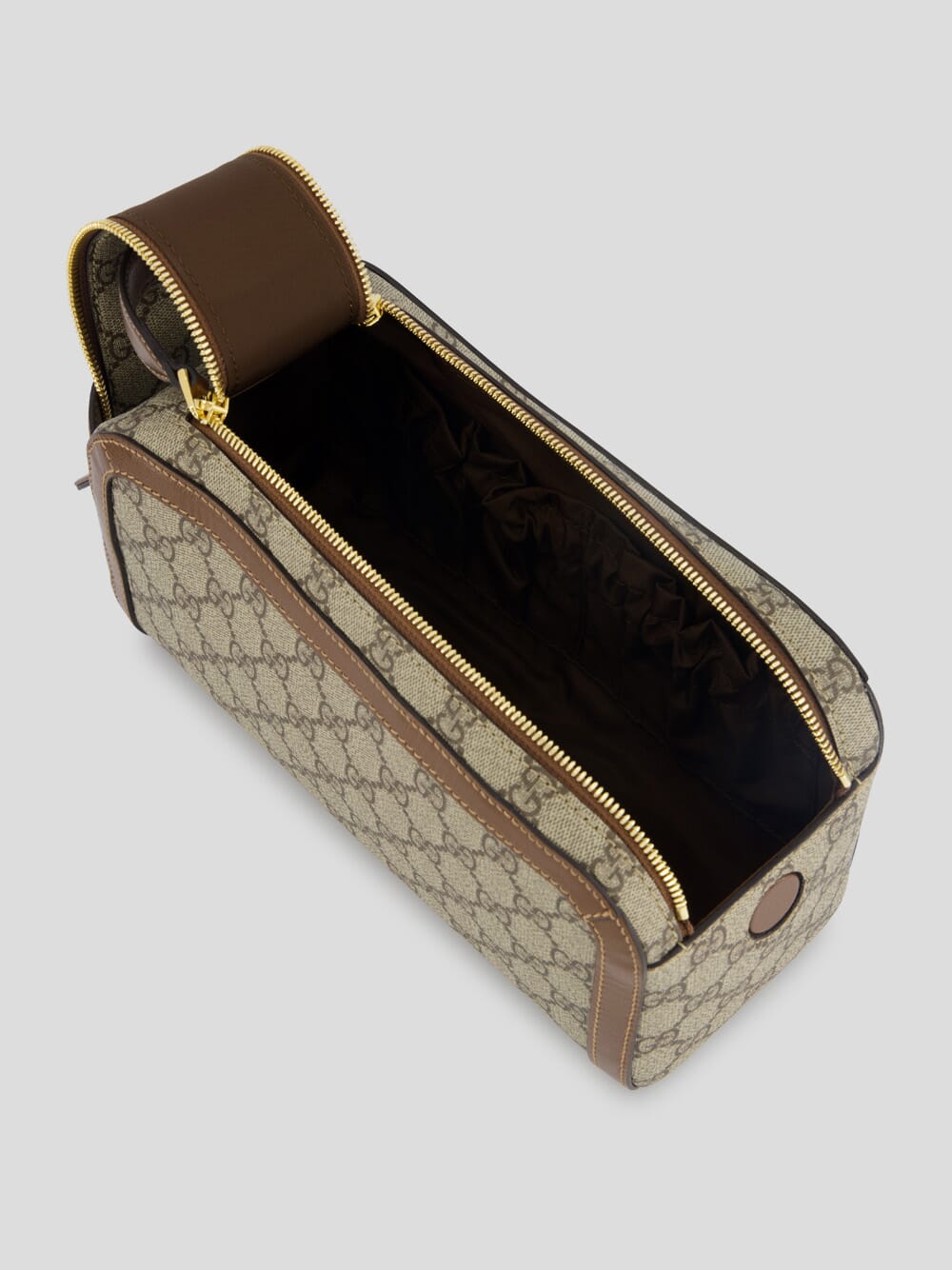 Toiletry Case With Interlocking G
