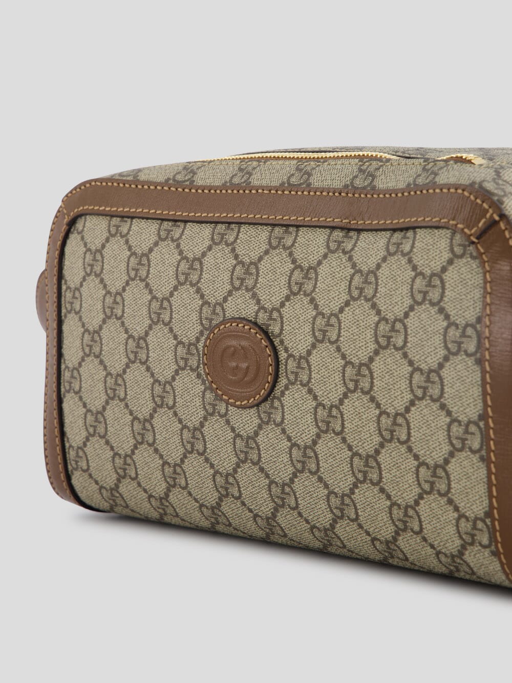 Toiletry Case With Interlocking G