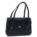 GUCCI Hand Bag Leather Black 73035