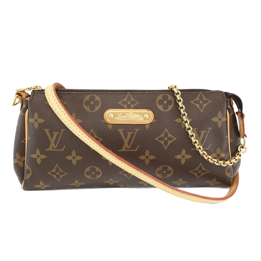 Louis Vuitton Monogram EVA M95567 2WAY Brown Tea G  Handbag Handbag