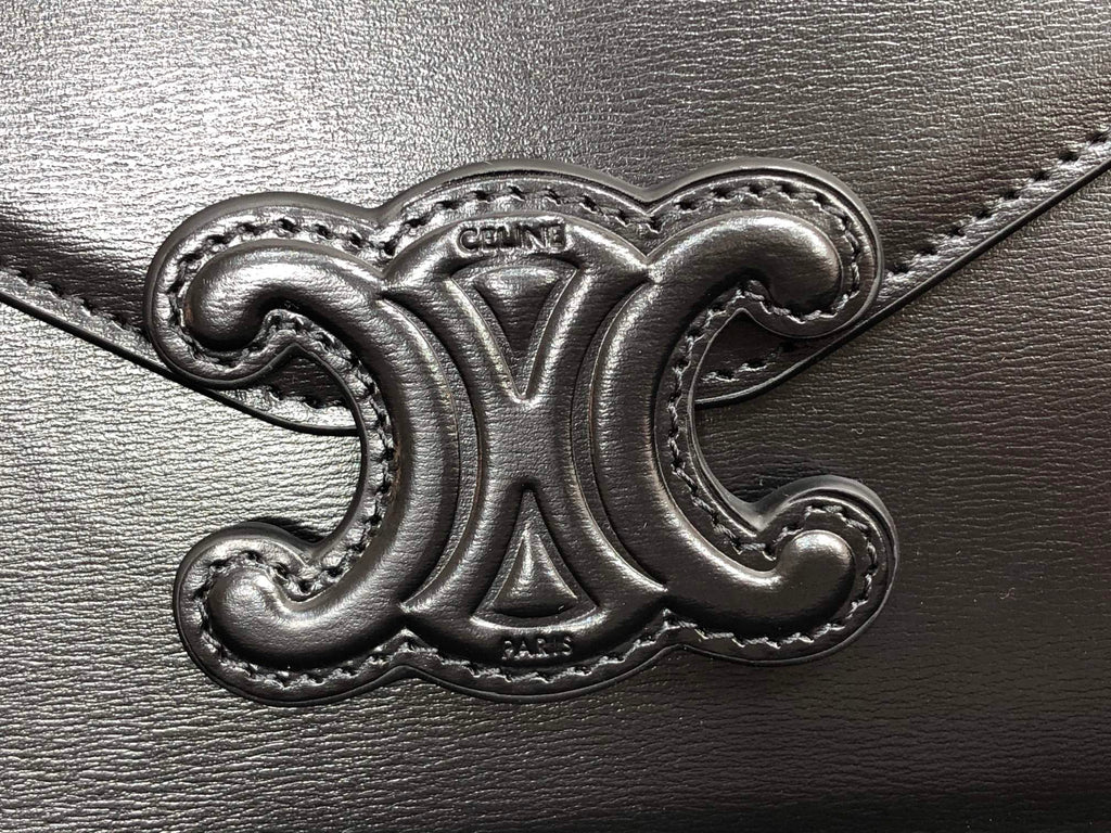 GLAMI Wallet On Chain Triomphe Black For Women 7in/19cm Ãƒâ€šÃ‚Â 10J733DPV.38NO
