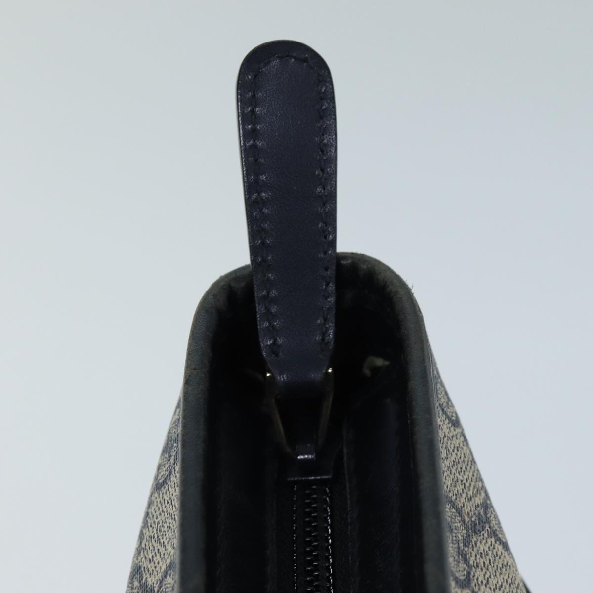 GUCCI GG Supreme Shoulder Bag PVC Outlet Navy 388924 73108