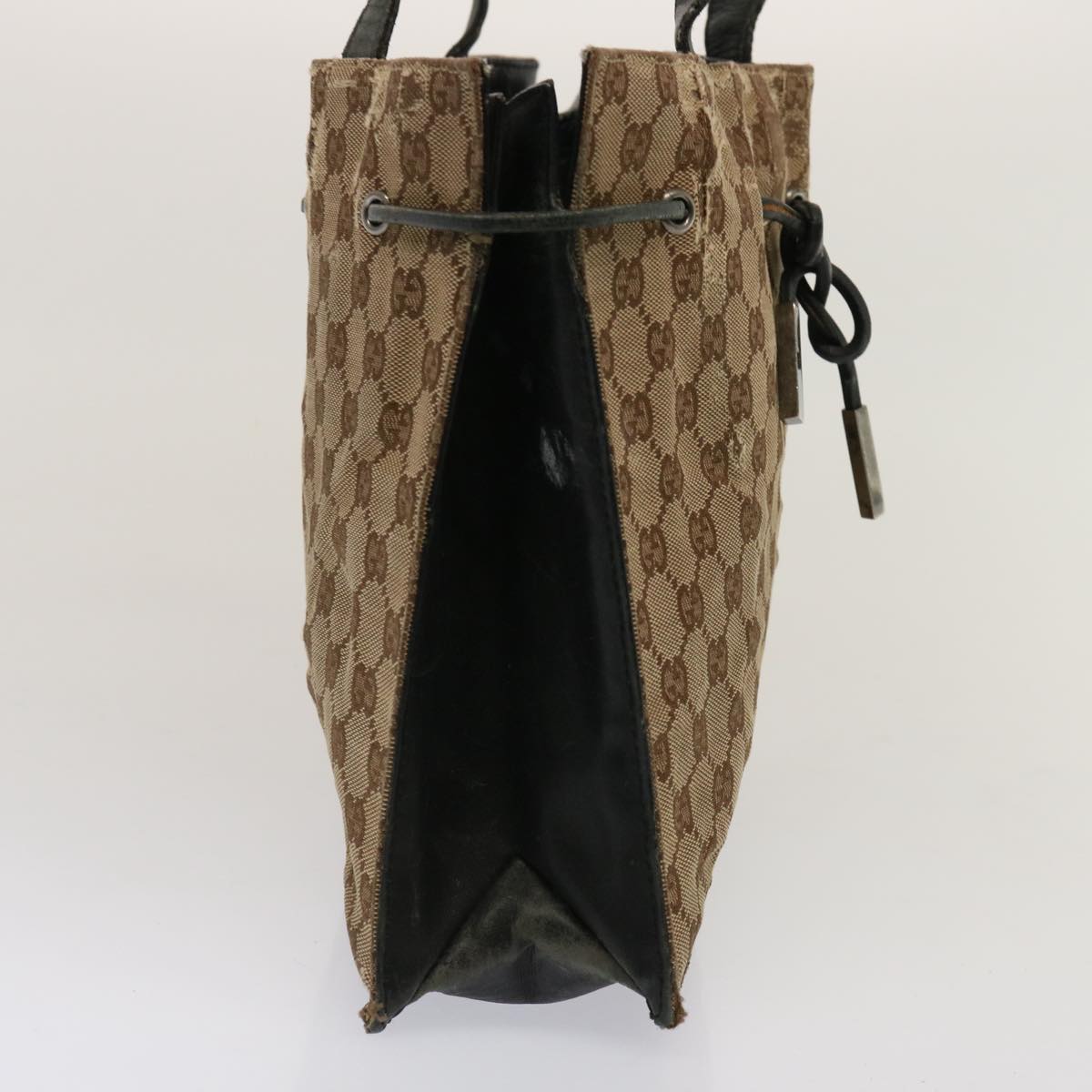 GUCCI GG Canvas Hand Bag Beige 002 1053 3754 73114