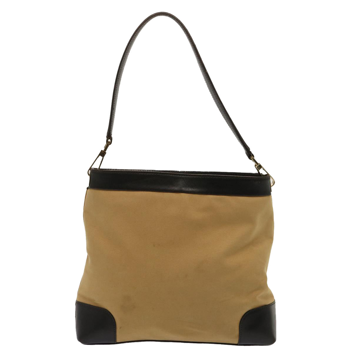 GUCCI Web Sherry Line Shoulder Bag Canvas Beige Green Red 001 4231 73115