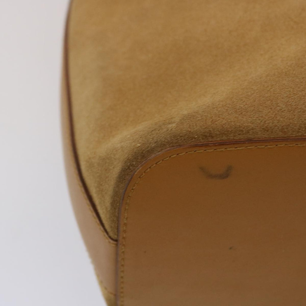 GUCCI Shoulder Bag Suede Brown 001 3814 73124