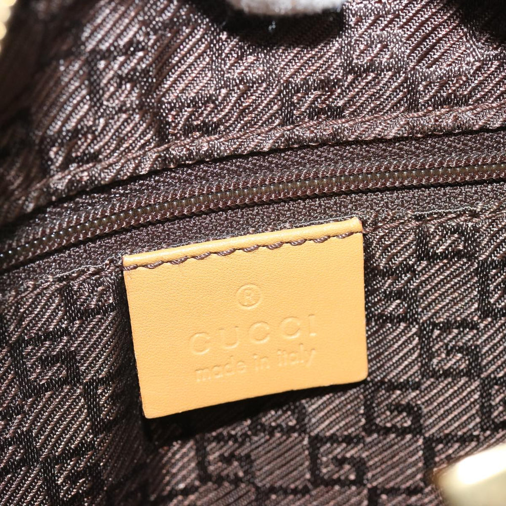 GUCCI Shoulder Bag Suede Brown 001 3814 73124