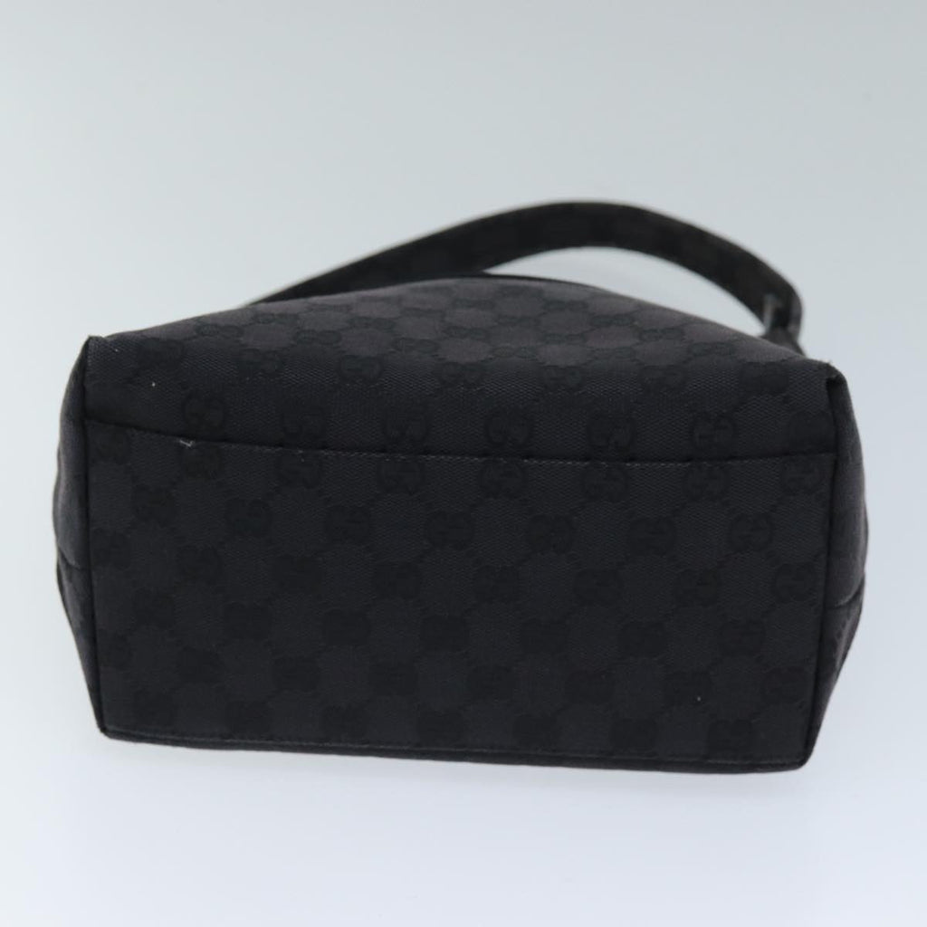 GUCCI GG Canvas Shoulder Bag Black 001 3386 1705 73127